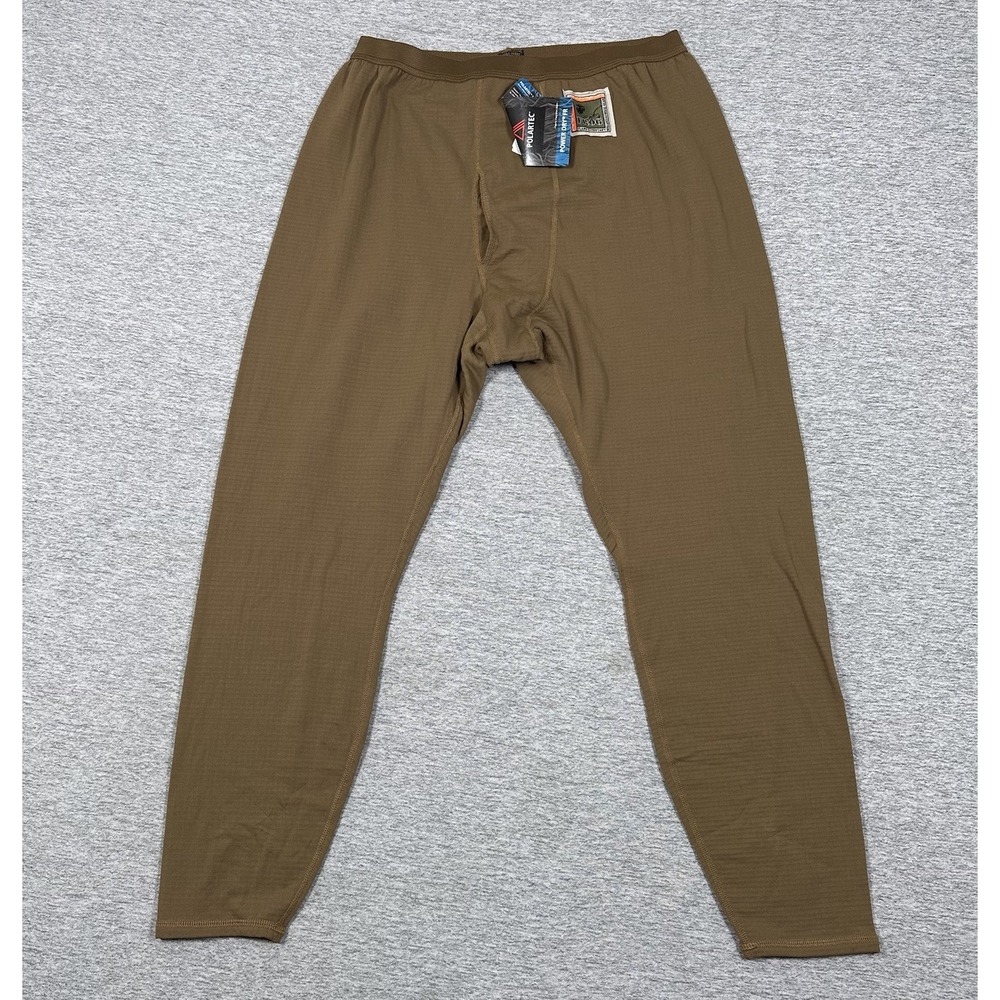 Peckham FROG FR Drawers Mens Large Brown Midweight Polartec Flame Resistant NEW